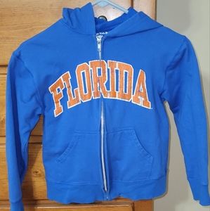 Kids Florida Gators zippered/hooded sweatshirt